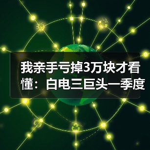 我亲手亏掉3万块才看懂：白电三巨头一季度业绩冷暖不均分化加剧（图4）