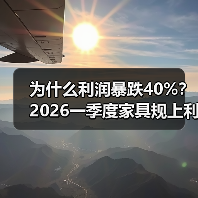 为什么利润暴跌40%？2026一季度家具规上利润总额19.8亿大降40%背后的真相（图2）