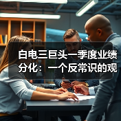 白电三巨头一季度业绩分化：一个反常识的观察（图3）